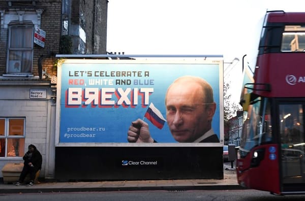 Russia's disinfo playbook? It's Brexit